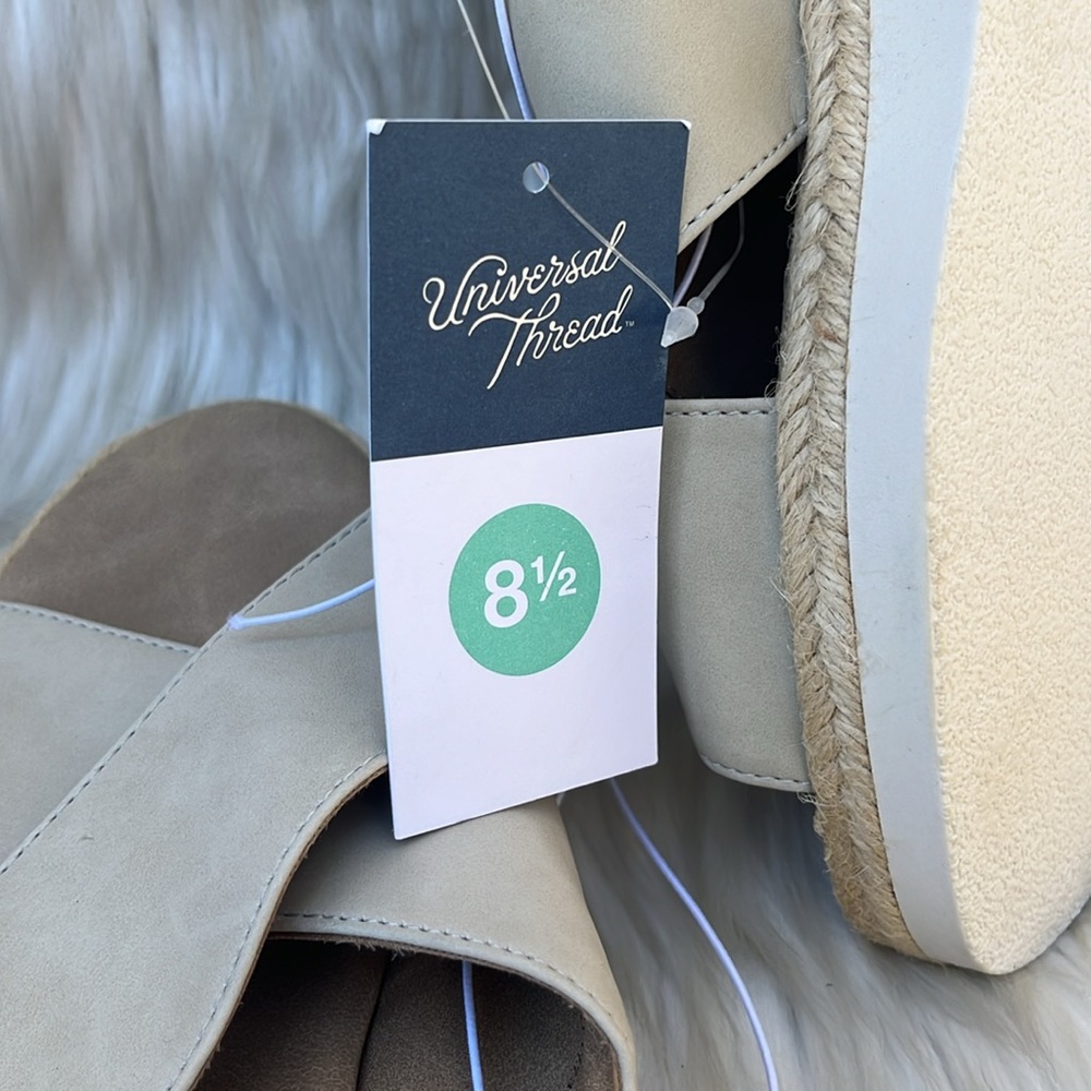 Universal Thread Platform Strappy Sandals Size 8.5 - image 8